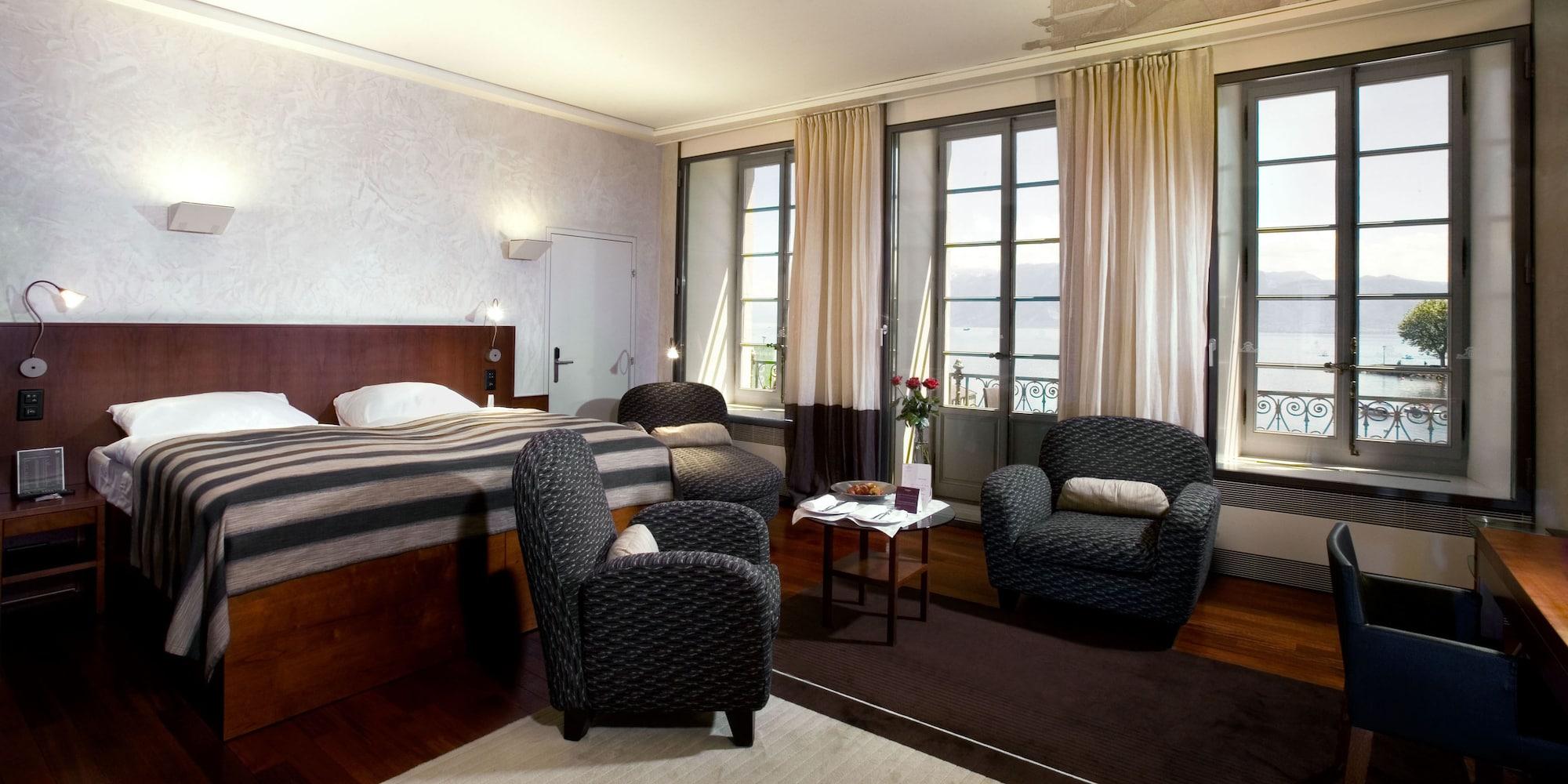 Hotel Angleterre Лозанна Экстерьер фото
