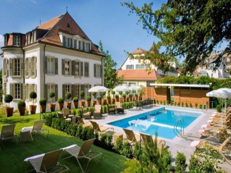 Hotel Angleterre Лозанна Экстерьер фото
