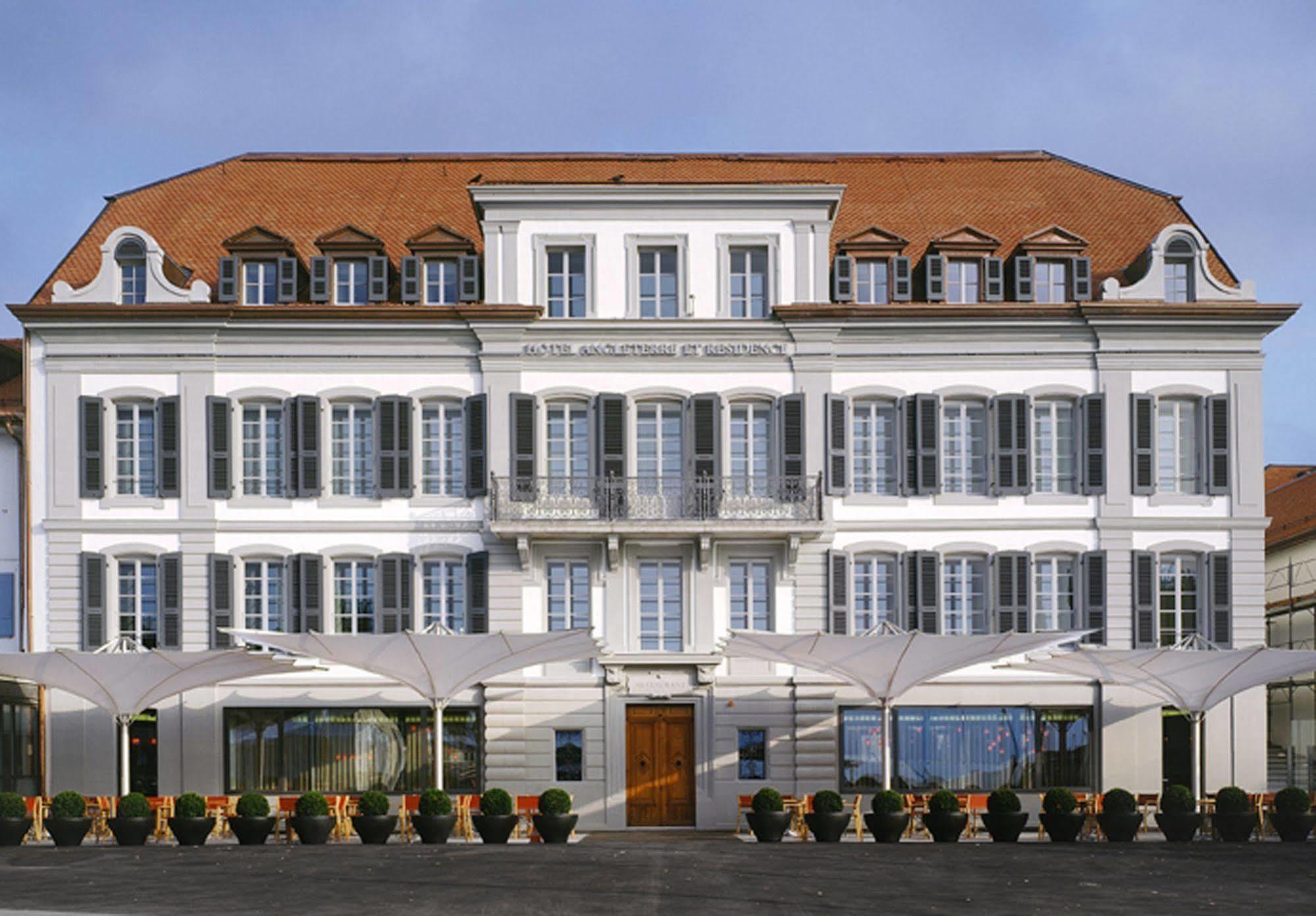 Hotel Angleterre Лозанна Экстерьер фото